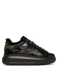 Karl Lagerfeld - KARL LAGERFELD Sneakersy KL67511 Czarny. Kolor: czarny. Materiał: skóra