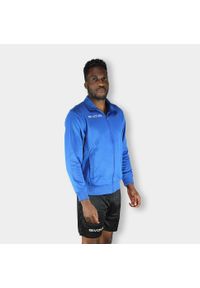Bluza Givova Polarfleece Mono 500 XL - Komfort i Ciepło. Kolor: niebieski. Materiał: poliester. Sport: piłka nożna