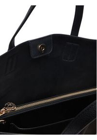TOMMY HILFIGER - Tommy Hilfiger Torebka Th Icon Satchel AW0AW18723 Czarny. Kolor: czarny. Materiał: skórzane #6