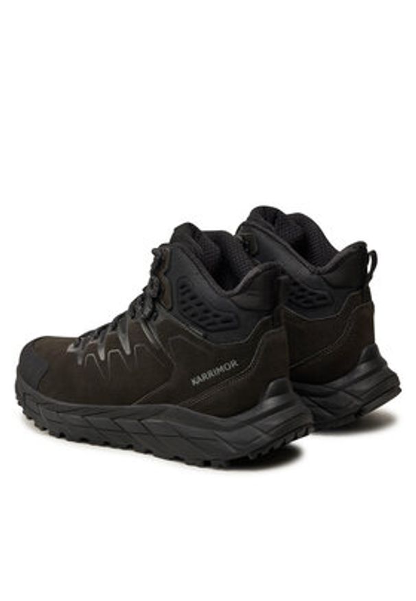 Karrimor Trekkingi Goshawk Mid K1104 Czarny. Kolor: czarny. Materiał: skóra, zamsz. Sport: turystyka piesza