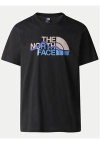 The North Face T-Shirt Mountain Line NF0A87NT Czarny Regular Fit. Kolor: czarny. Materiał: bawełna #4