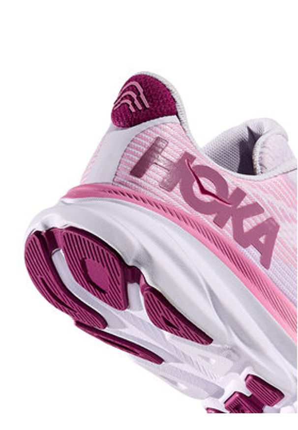 HOKA - Hoka Buty do biegania Clifton 9 1131170 Fioletowy. Kolor: fioletowy. Materiał: materiał