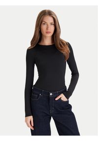only - ONLY Body Frida 15343926 Czarny Slim Fit. Kolor: czarny. Materiał: syntetyk #1