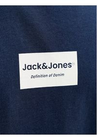 Jack & Jones T-Shirt Frank 12288092 Granatowy Relaxed Fit. Kolor: niebieski. Materiał: bawełna #7