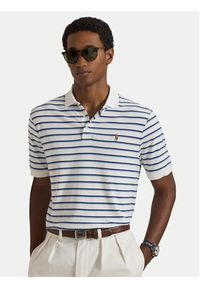 Polo Ralph Lauren Polo 710974586500 Biały Custom Slim Fit. Typ kołnierza: polo. Kolor: biały. Materiał: bawełna #6