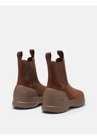 Moon Boot LUNA CHELSEA SUEDE Sztyblety damskie. Kolor: brązowy #5