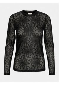 Kaffe Bluzka Nille 10508317 Czarny Slim Fit. Kolor: czarny. Materiał: syntetyk #2