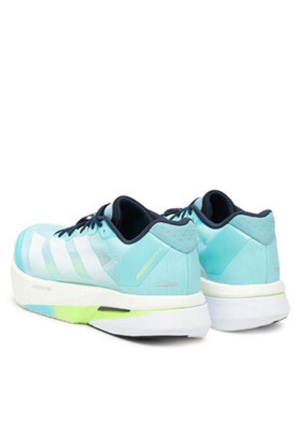 Adidas - adidas Buty do biegania adizero Boston 13 JS4945 Turkusowy. Kolor: turkusowy. Materiał: materiał