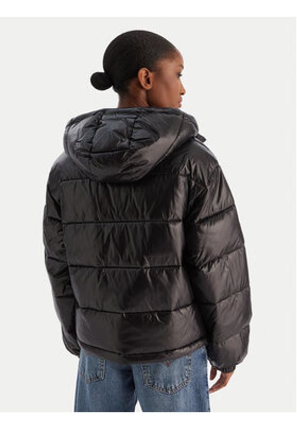 Calvin Klein Jeans Kurtka zimowa LV047D505G Czarny Relaxed Fit. Kolor: czarny. Materiał: syntetyk. Sezon: zima