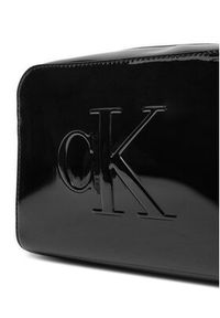 Calvin Klein Jeans Torebka Sculpted Camera Bag Im K60K613054 Czarny. Kolor: czarny. Materiał: skórzane #5