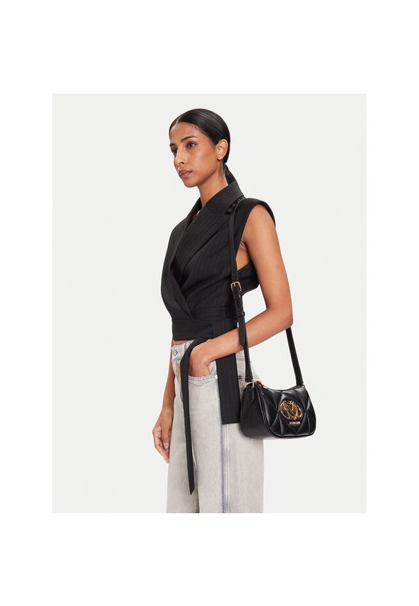 Love Moschino - Torebka LOVE MOSCHINO. Kolor: czarny