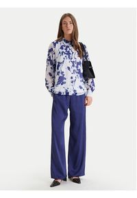 Calvin Klein Koszula LV044F123G Niebieski Relaxed Fit. Kolor: niebieski. Materiał: syntetyk #2