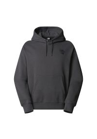 Bluza męska The North Face Powder Days 0A8E4G0C51 - szara. Okazja: na co dzień. Typ kołnierza: bez kaptura. Kolor: szary. Materiał: materiał, bawełna. Styl: klasyczny, casual