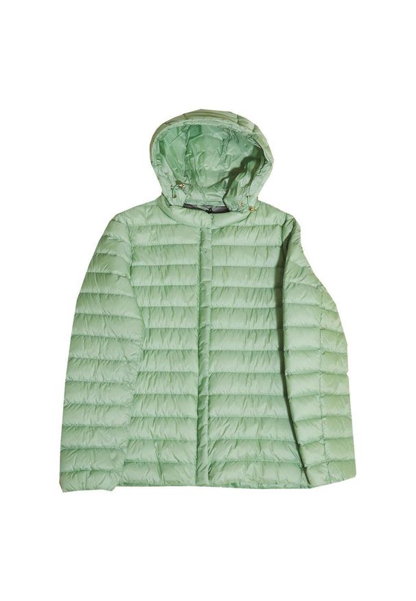 Geox - Kurtka GEOX D JAYSEN Zielony. Kolor: zielony. Materiał: tkanina