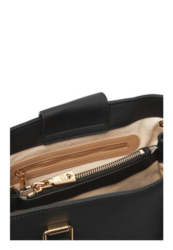 Love Moschino - LOVE MOSCHINO Torebka JC4022PP0NKD0000 Czarny. Kolor: czarny. Materiał: skórzane