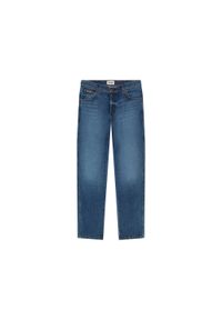 Wrangler - WRANGLER MĘSKIE SPODNIE JEANSOWE TEXAS SLIM RAINDROP 112355028 W12S017418. Długość: długie. Styl: klasyczny, sportowy, elegancki