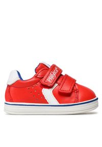 Sneakersy Primigi. Kolor: czerwony