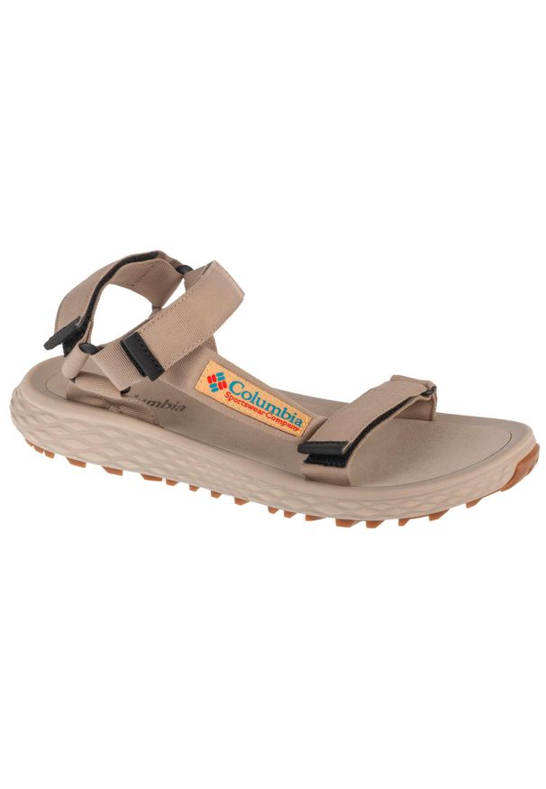 columbia - Sandały męskie, Konos Globetrot Sandal. Kolor: beżowy. Sport: turystyka piesza