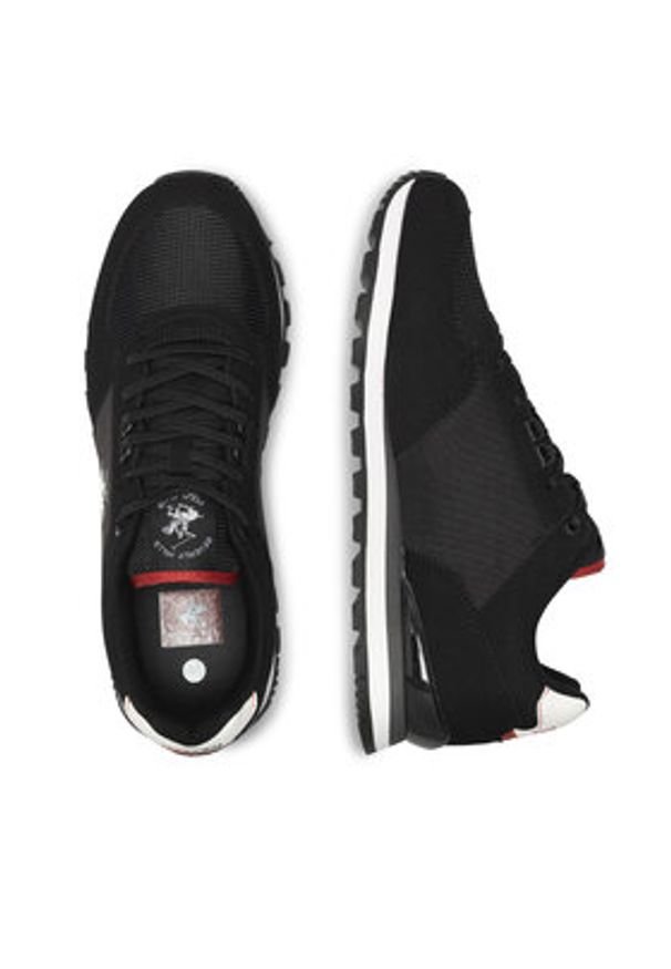 Beverly Hills Polo Club Sneakersy MP07-01450-04B Czarny. Kolor: czarny. Materiał: syntetyk