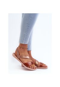 Sandały Damskie 82429 Ipanema Vibe Sandal Fem Różowe. Okazja: na spacer, na plażę. Kolor: różowy #9