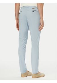 Bugatti Chinosy 4220-16301E Niebieski jasny Regular Fit. Kolor: niebieski. Materiał: bawełna #5