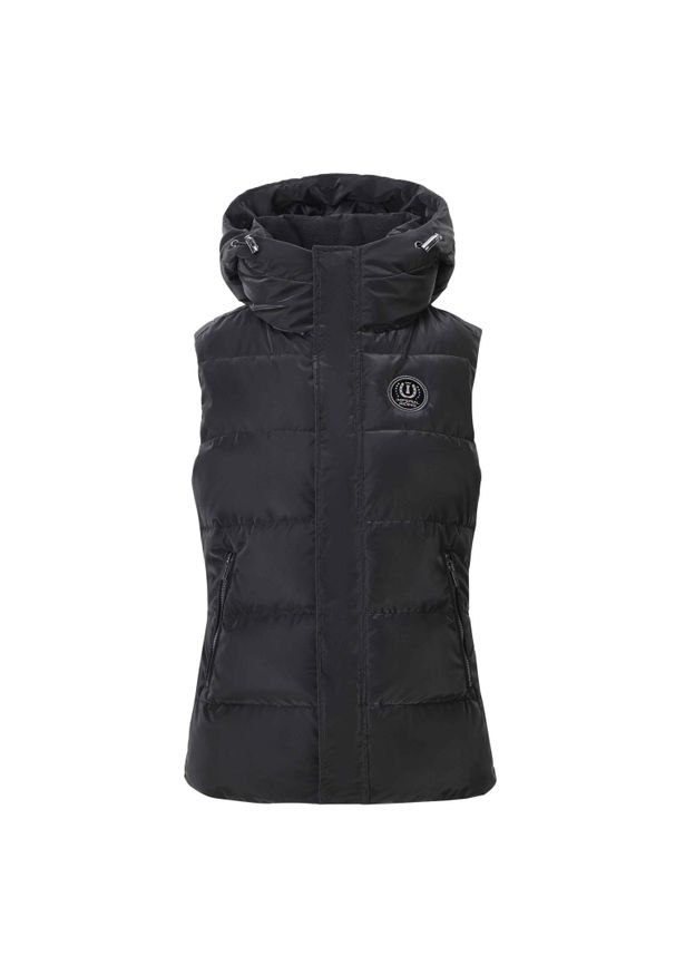 IMPERIAL RIDING - Damska kurtka jeździecka bez rękawów Imperial Riding Beau. Kolor: czarny. Długość rękawa: bez rękawów. Sport: jeździectwo