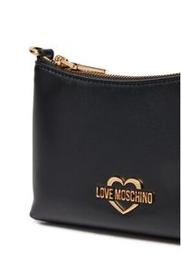 Love Moschino - LOVE MOSCHINO Torebka JC4351PP0LKT0000 Czarny. Kolor: czarny. Materiał: skórzane #4