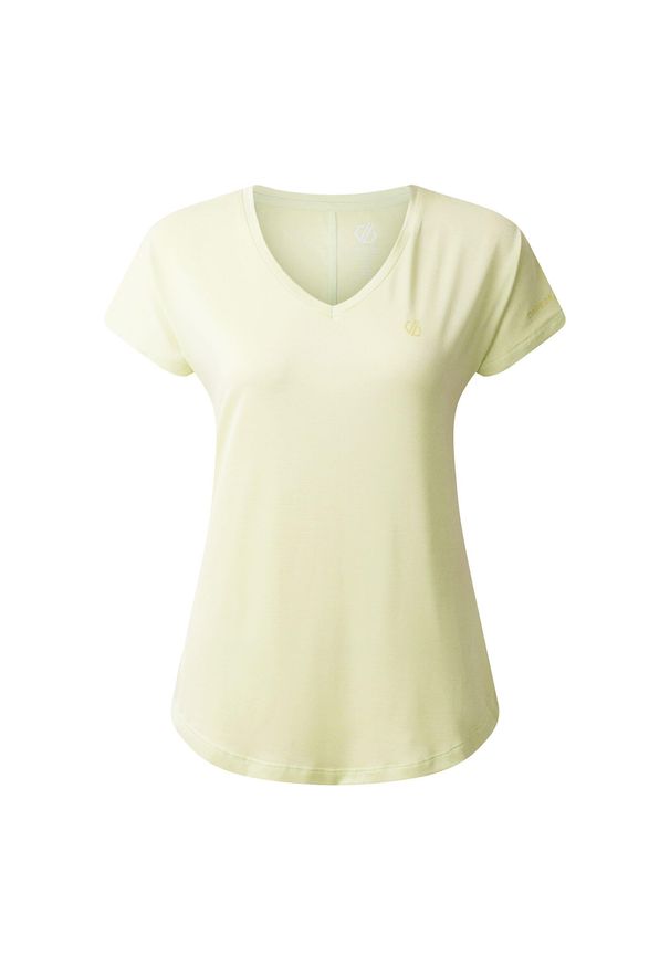 DARE 2B - T-shirt Damski Sportowy. Kolor: żółty. Sport: turystyka piesza