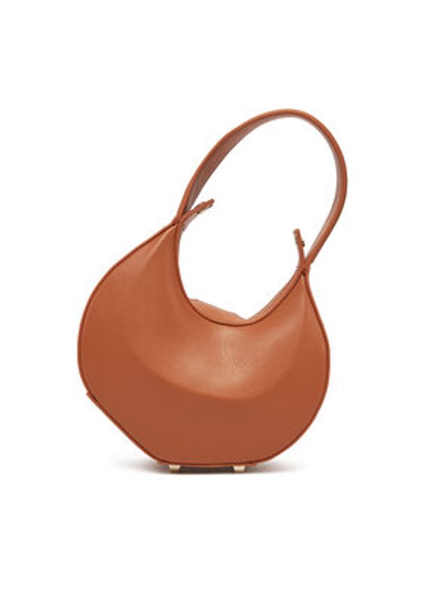 Patrizia Pepe Torebka 8B0074/L047-B815 Brązowy. Kolor: brązowy. Materiał: skórzane