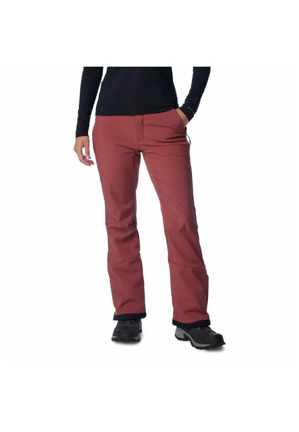 columbia - Spodnie Columbia Roffee Ridge V. Kolor: czerwony. Sezon: lato. Sport: turystyka piesza