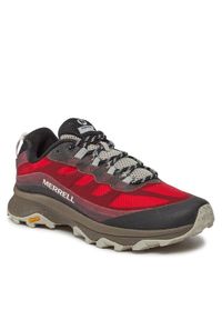 Merrell Sneakersy Moab Speed J067539 Czerwony. Kolor: czerwony. Materiał: materiał #1