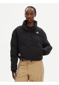 Kappa Kurtka zimowa Authentic Gasita 371F65W Czarny Oversize. Kolor: czarny. Materiał: syntetyk. Sezon: zima