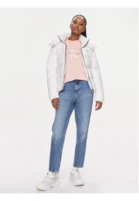 Calvin Klein Jeans Kurtka puchowa Archetype J20J221646 Biały Regular Fit. Kolor: biały. Materiał: syntetyk #4