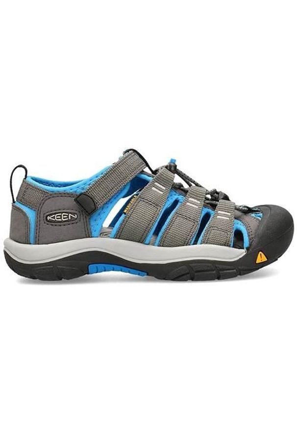 keen - Buty do chodzenia damskie Keen Newport H2. Zapięcie: rzepy. Kolor: szary. Materiał: materiał. Sport: turystyka piesza