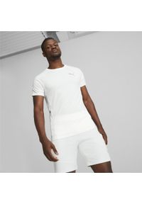 Koszulka Sportowa Męska Puma Evostripe. Kolor: biały