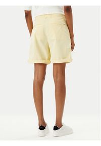 TOMMY HILFIGER - Tommy Hilfiger Szorty materiałowe WW0WW42457 Żółty Regular Fit. Kolor: żółty. Materiał: bawełna #3
