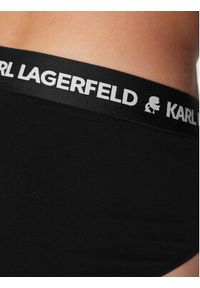 Karl Lagerfeld - KARL LAGERFELD Komplet slipów A1M47152 Czarny. Kolor: czarny. Materiał: bawełna #5