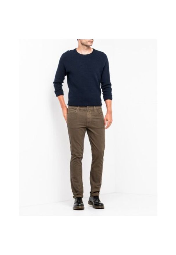 Lee - LEE RIDER MĘSKIE SPODNIE MATERIAŁOWE IVY GREEN L701LL06 112117579. Materiał: materiał