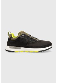 Timberland sneakersy Euro Trekker Low kolor czarny TB0A296S0151. Nosek buta: okrągły. Zapięcie: sznurówki. Kolor: czarny. Materiał: guma #1