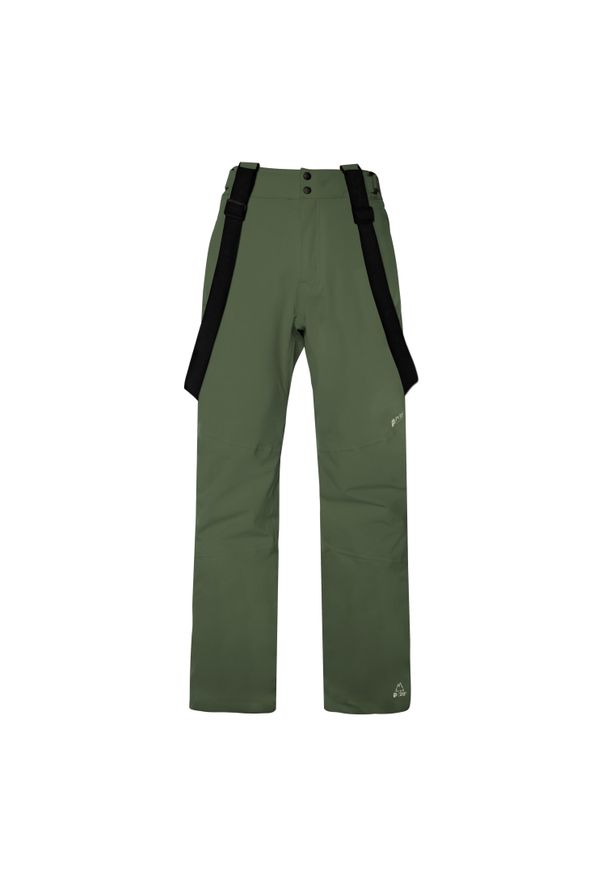 Spodnie narciarskie Protest Mikado. Kolor: zielony. Materiał: materiał. Sezon: zima. Sport: narciarstwo