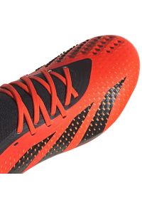 Adidas - Buty piłkarskie adidas Predator Accuracy.2 Fg M GW4587 pomarańczowe pomarańcze i czerwienie. Zapięcie: sznurówki. Kolor: pomarańczowy. Materiał: guma, syntetyk. Sport: piłka nożna #5