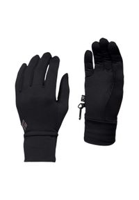 Rękawice turystyczne unisex Black Diamond Lightweight Screentap. Kolor: czarny. Sport: turystyka piesza