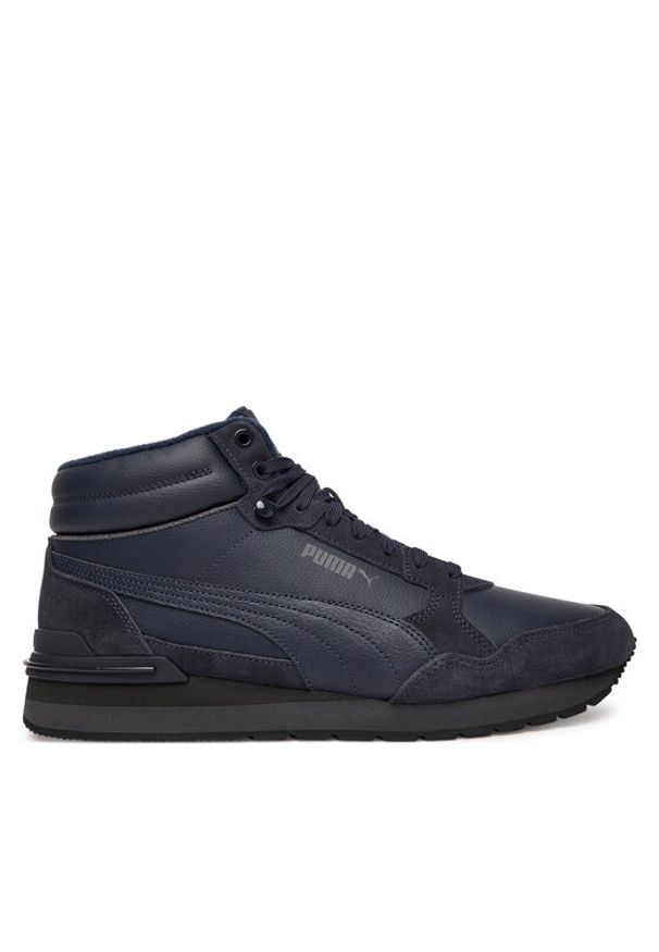 Puma Sneakersy St Runner V4 Mid Sd 402894 02 Granatowy. Kolor: niebieski. Materiał: skóra