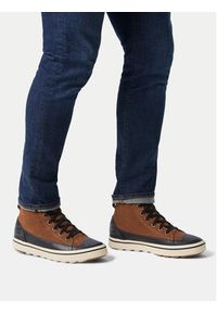 sorel - Sorel Trampki Cheyanne™ Metro II Sneak Wp 2048571242 Brązowy. Kolor: brązowy. Materiał: skóra, zamsz #6