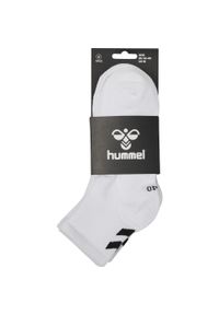 Hummel Skarpetki ZESTAW 6-Pack Z SZEWRONAMI MID CUT. Kolor: biały