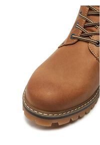 Jack & Jones Trapery Jfwstanton 12257999 Brązowy. Kolor: brązowy. Materiał: skóra #3