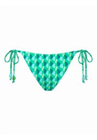 Seafolly Dół od bikini Sorrento 40651-277 Zielony. Kolor: zielony. Materiał: syntetyk #3