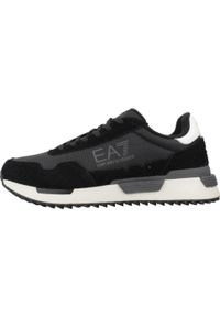 EA7 - Kapcie EMPORIO ARMANI 7X000380 AF19175 Czarny. Kolor: czarny. Materiał: tkanina, skóra. Sport: turystyka piesza