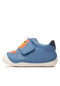 Geox Sneakersy B Tutim B3539C 00085 C4005 Granatowy. Kolor: niebieski. Materiał: skóra