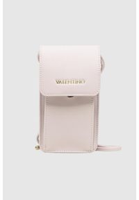 Valentino by Mario Valentino - VALENTINO Kremowe etui na telefon Crossy. Kolor: biały. Rodzaj torebki: na ramię #1